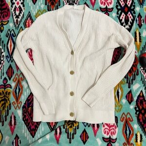 White 100% cotton Haven Well Within sweater